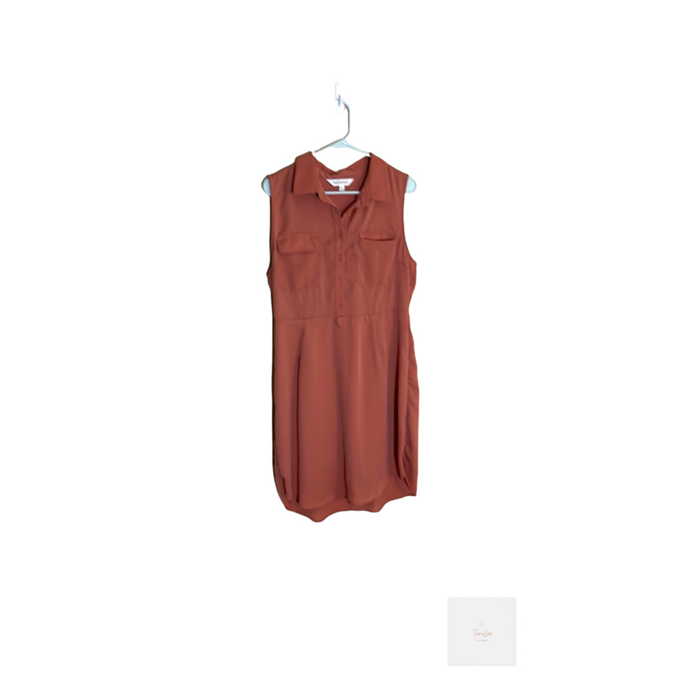 Davi & Dani Salmon midi dress Women’s Large
